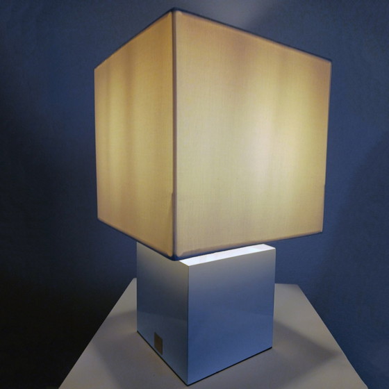 Image 1 of Lampe Moderniste Vintage • Cube • Jan Des Bouvrie • 1990