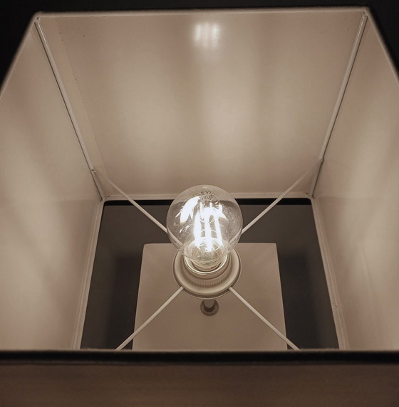 Image 1 of Lampe Moderniste Vintage • Cube • Jan Des Bouvrie • 1990