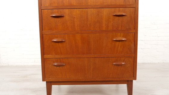 Image 1 of Commode | Design danois | Teck | 6 Tiroirs | 117 cm