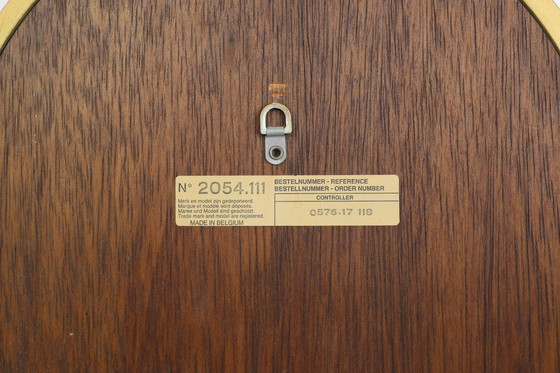 Image 1 of Grand miroir à facettes avec cadre doré par Deknudt, années 1960