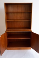 Bibliothèque Vintage 60s Avec Portes