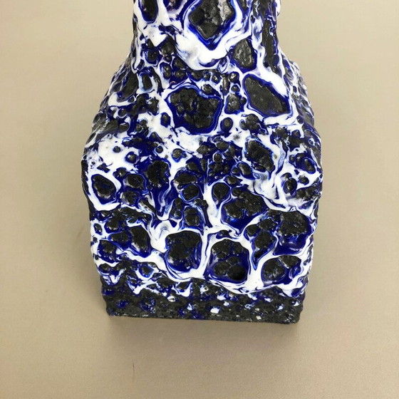 Image 1 of Vase en poterie vintage Fat Lava par Es Keramik