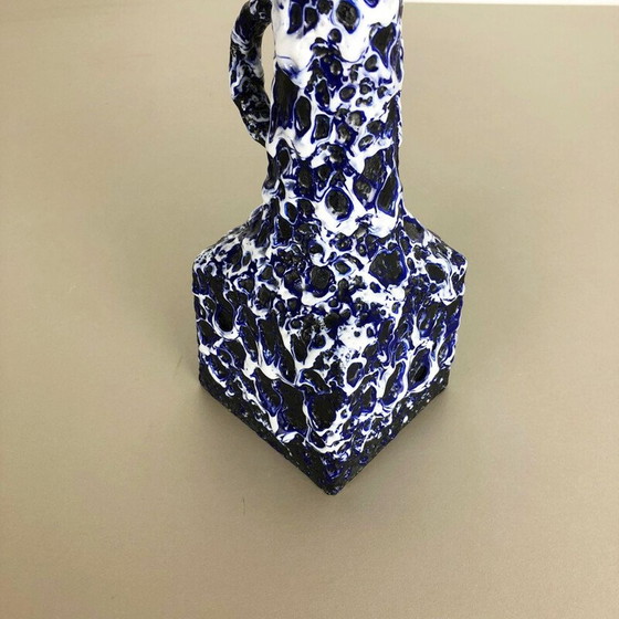 Image 1 of Vase en poterie vintage Fat Lava par Es Keramik