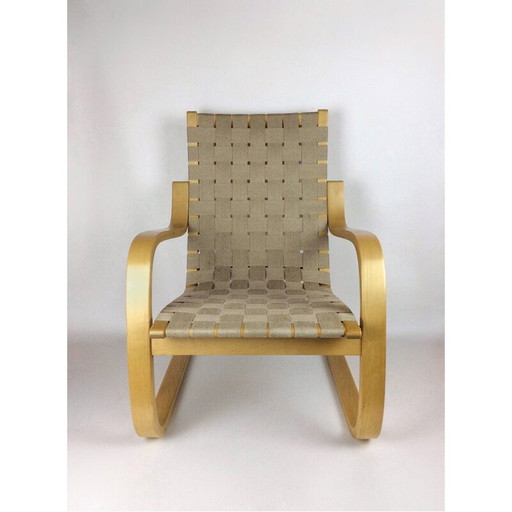 Fauteuil vintage 406 par Alvar Aalto