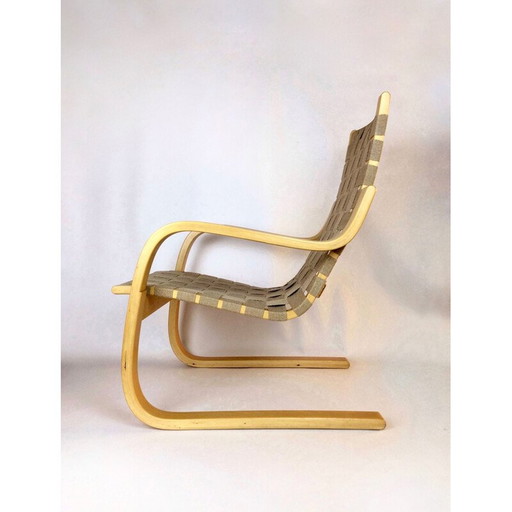 Fauteuil vintage 406 par Alvar Aalto