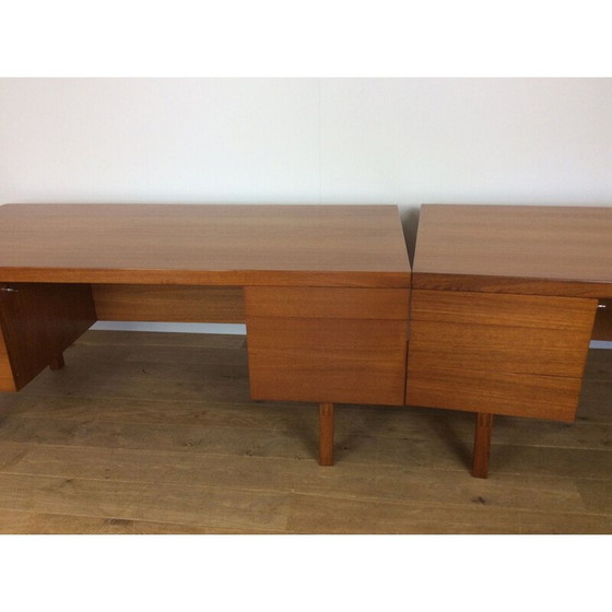 Image 1 of Bureaux vintage en teck par Alfred Cox