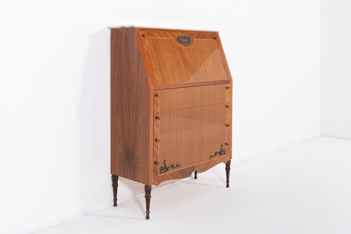 Commode/chambre à tiroirs italienne du Mid Century, années 1950