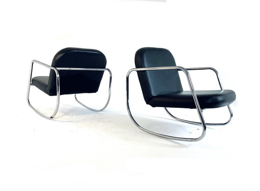 2x Fauteuil Vintage