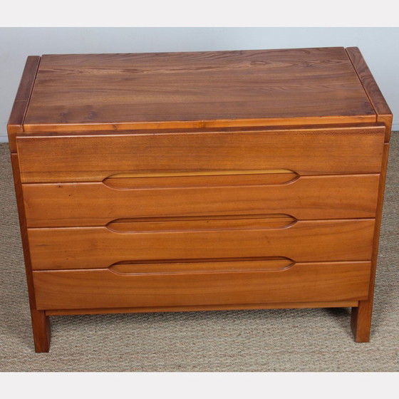 Image 1 of Commode En Orme Éditée Par Maison Regain, 1970