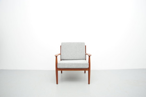 Image 1 of Lounge Chair en teck de Grete Jalk pour France & Daverkosen