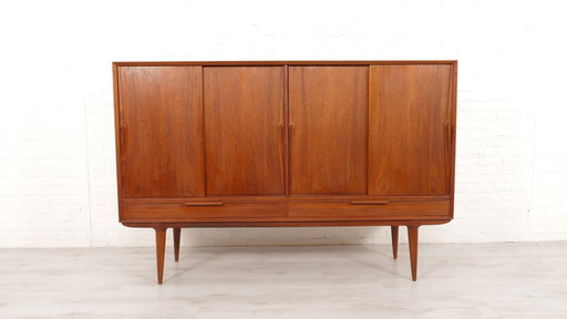 Armoire vintage | Design danois | Portes coulissantes | Gunni Omann | 180 cm