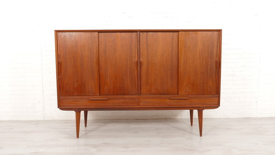 Image 1 of Armoire vintage | Design danois | Portes coulissantes | Gunni Omann | 180 cm