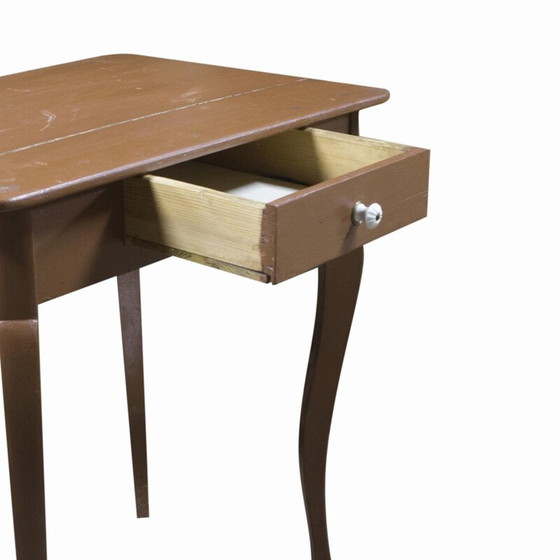 Image 1 of Table d'appoint vintage marron, Autriche-Hongrie