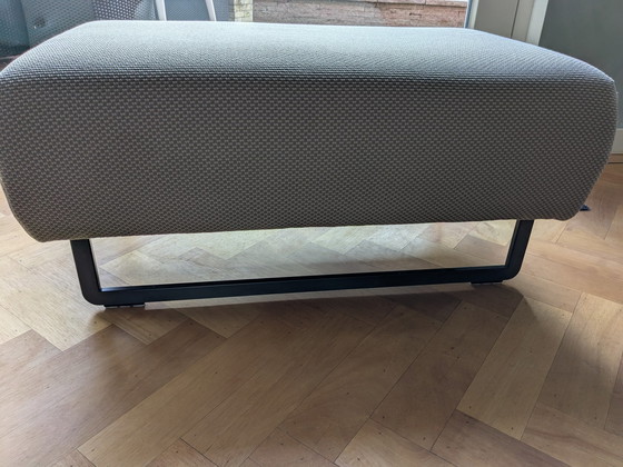 Image 1 of Rolf Benz 328 Tabouret de pied tissu raisin