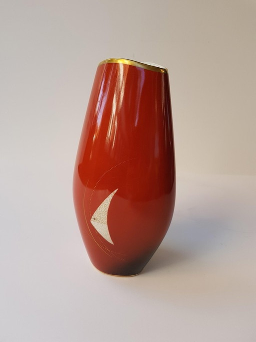 Vase en porcelaine Mid Century