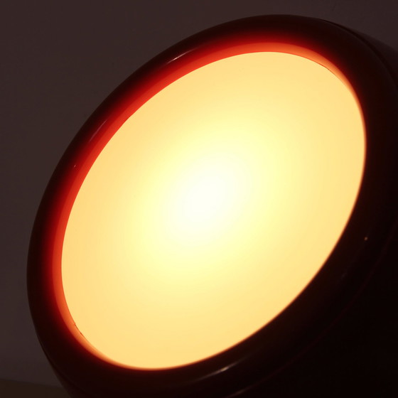 Image 1 of Lampe suspendue Pallade rouge vintage d'Artemide, 1970
