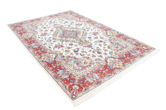 Image 1 of Tapis persan original noué à la main Tabriz 296 X 197 cm Nouveau , Inutilisé