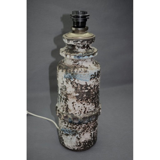 Lampe vintage en céramique Kaiser-Leuchten 1960