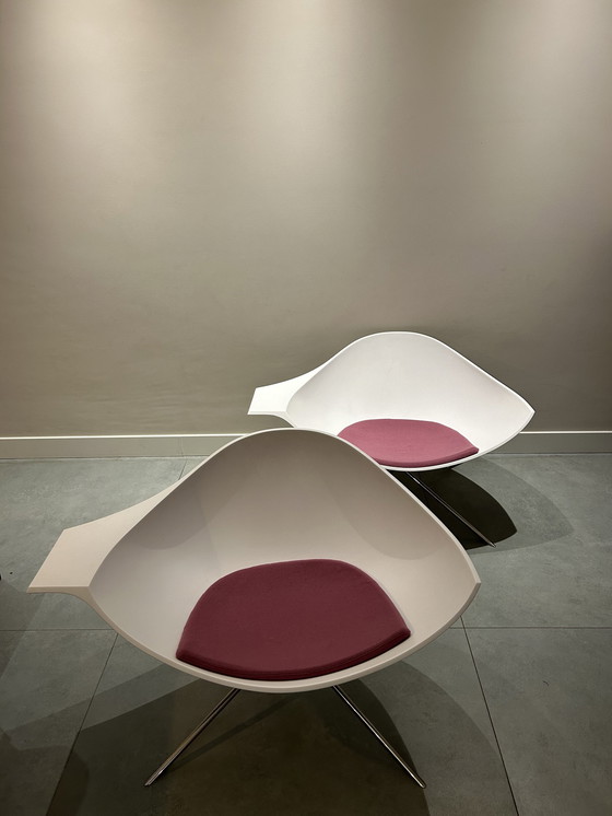 Image 1 of 2x Artifort Low Lotus Lounge Chair