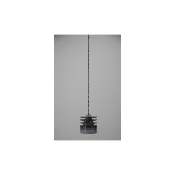 Image 1 of Lampe suspendue vintage en céramique par Jette Helleroe pour Axella, Danemark