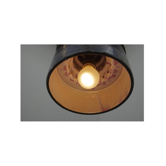 Image 1 of Lampe suspendue vintage en céramique par Jette Helleroe pour Axella, Danemark