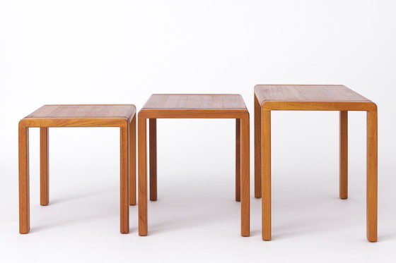 Image 1 of Ensemble de tables gigognes Vintage 1960S Teck danois