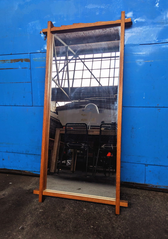Image 1 of Miroir vintage en teck, Danemark, 1960S