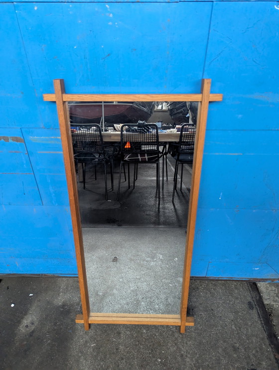 Image 1 of Miroir vintage en teck, Danemark, 1960S