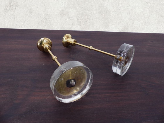 Image 1 of 2 Bougeoirs Scandinaves Gunnar Ander Pour Ystad Metall 1960