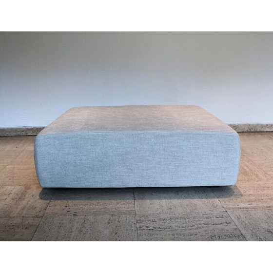 Image 1 of Pouf vintage Casa en bois de bouleau et tissu par Camerich