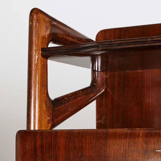 Image 1 of Buffet vintage en bois de rose de Silvio Cavatorta, Italie, années 1960