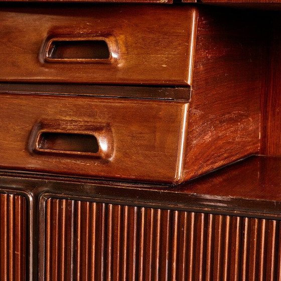 Image 1 of Buffet vintage en bois de rose de Silvio Cavatorta, Italie, années 1960