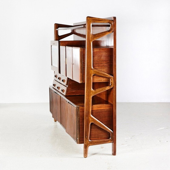 Image 1 of Buffet vintage en bois de rose de Silvio Cavatorta, Italie, années 1960