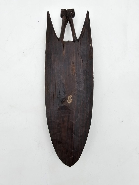 Image 1 of Masque Africain Ancien En Bois