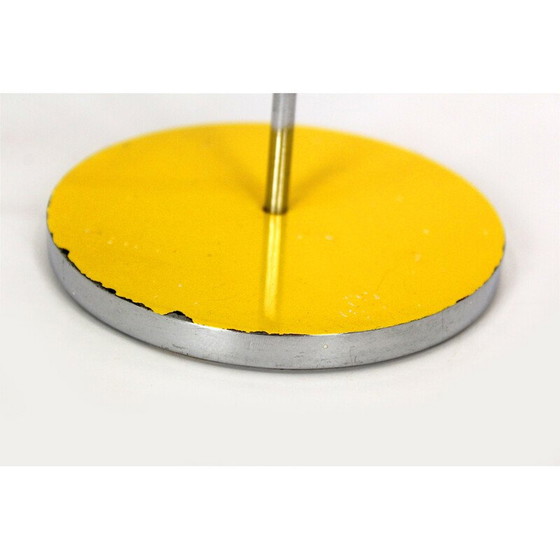Image 1 of Lampe de bureau jaune vintage par Josef Hurka pour Lidokov, 1970