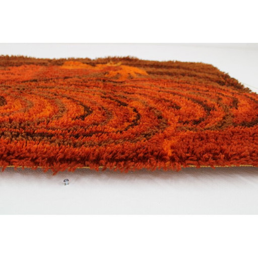 Tapis vintage danois en laine, 1970