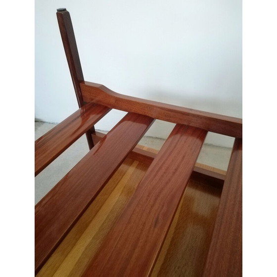 Image 1 of Table basse scandinave vintage en teck et chêne, 1960