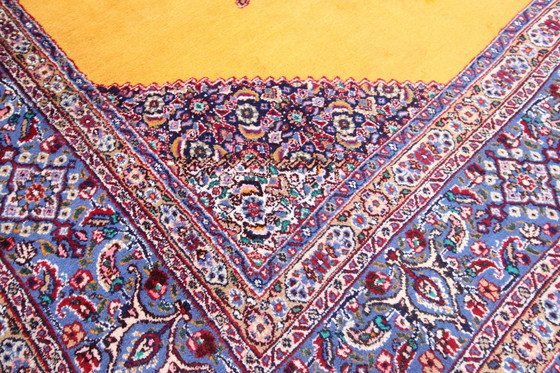 Image 1 of Tapis persan original noué à la main Moud 210 X 206 cm Top condition