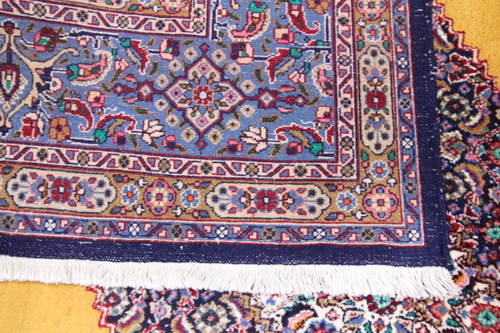 Image 1 of Tapis persan original noué à la main Moud 210 X 206 cm Top condition