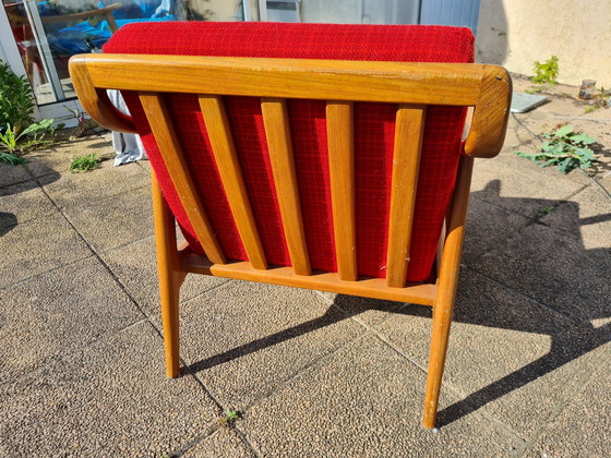 Image 1 of Fauteuil Scandinave En Teck, Années 1960