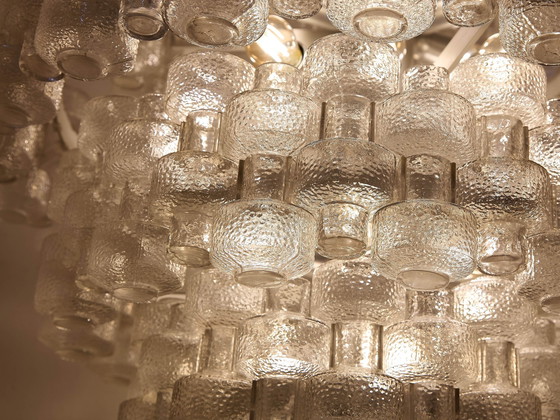 Image 1 of Gert Nyström Large Festival Crystal Chandelier 1960