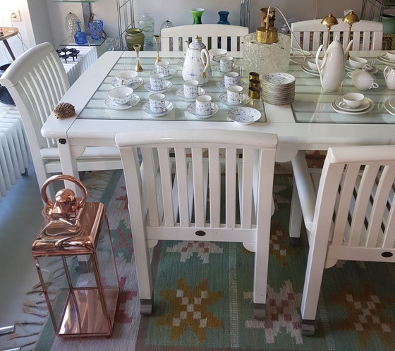 Image 1 of Groupe de salle à manger de la collection Eden par Kerstin Hörlin-Holmquist, 1970S