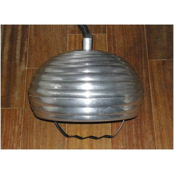 Image 1 of Suspension italienne en aluminium - années 1970