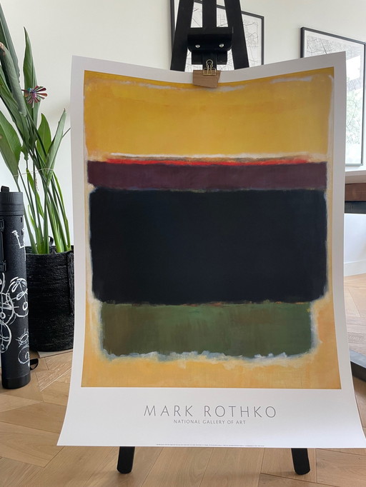 Mark Rothko (1903-1970), Sans titre, 1949, National Gallery Of Art, Washigton, Imprimé aux États-Unis