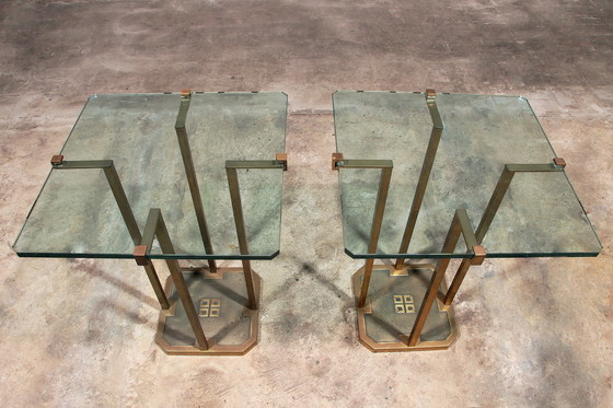 Image 1 of Tables d'appoint T18 de Peter Ghyczy, design des années 1970