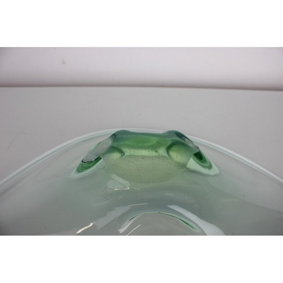 Image 1 of Bol en verre Art du milieu du siècle par Zelezno Borske Sklo, Tchécoslovaquie Années 1960
