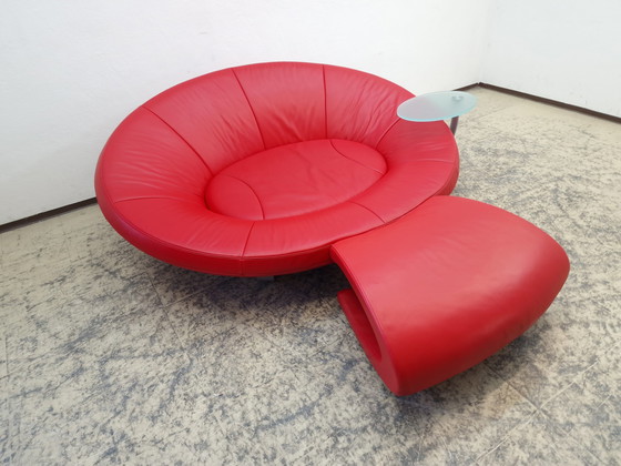 Image 1 of De Sede Ds 152 Canapé Pouf Canapé en cuir Canapé designer