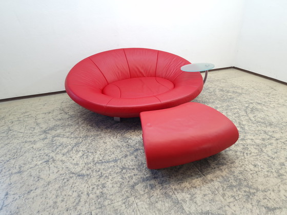 Image 1 of De Sede Ds 152 Canapé Pouf Canapé en cuir Canapé designer