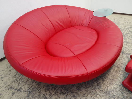 Image 1 of De Sede Ds 152 Canapé Pouf Canapé en cuir Canapé designer