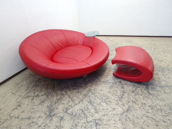 Image 1 of De Sede Ds 152 Canapé Pouf Canapé en cuir Canapé designer